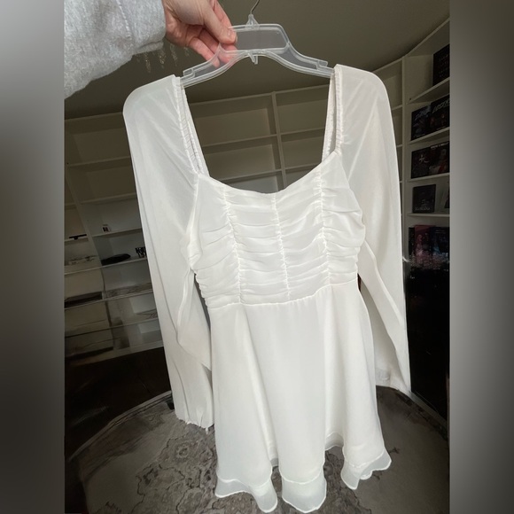 Altar’d State Lori Ivory Long Sleeve Dress US Women’s Small - Picture 2 of 4